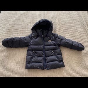 Authentic Moncler little boys jacket navy SZ 3